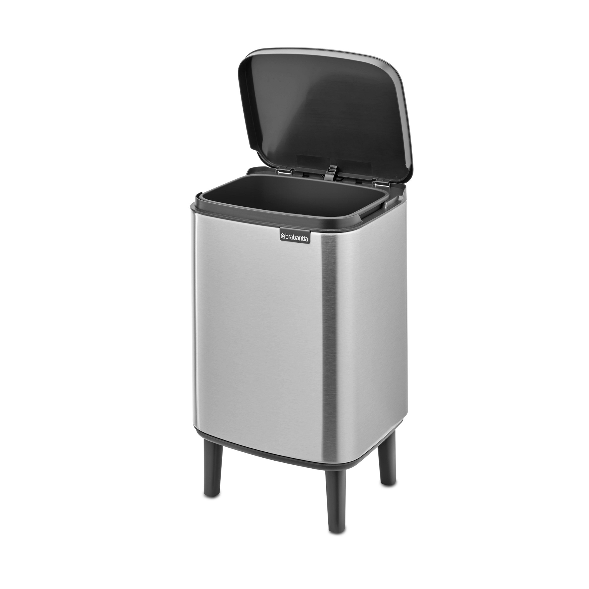Brabantia Bo Hi Single Compartment Trash Can, 1.8-Gallon