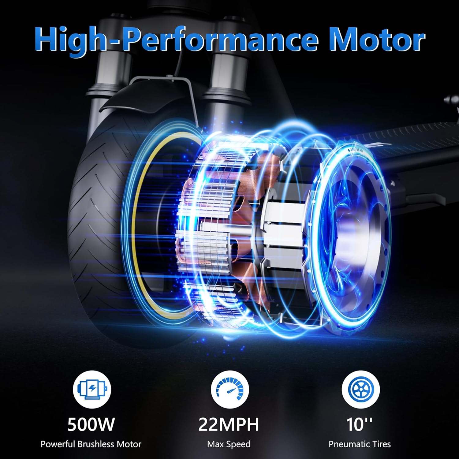 Electric Scooter for Adults, 8.5