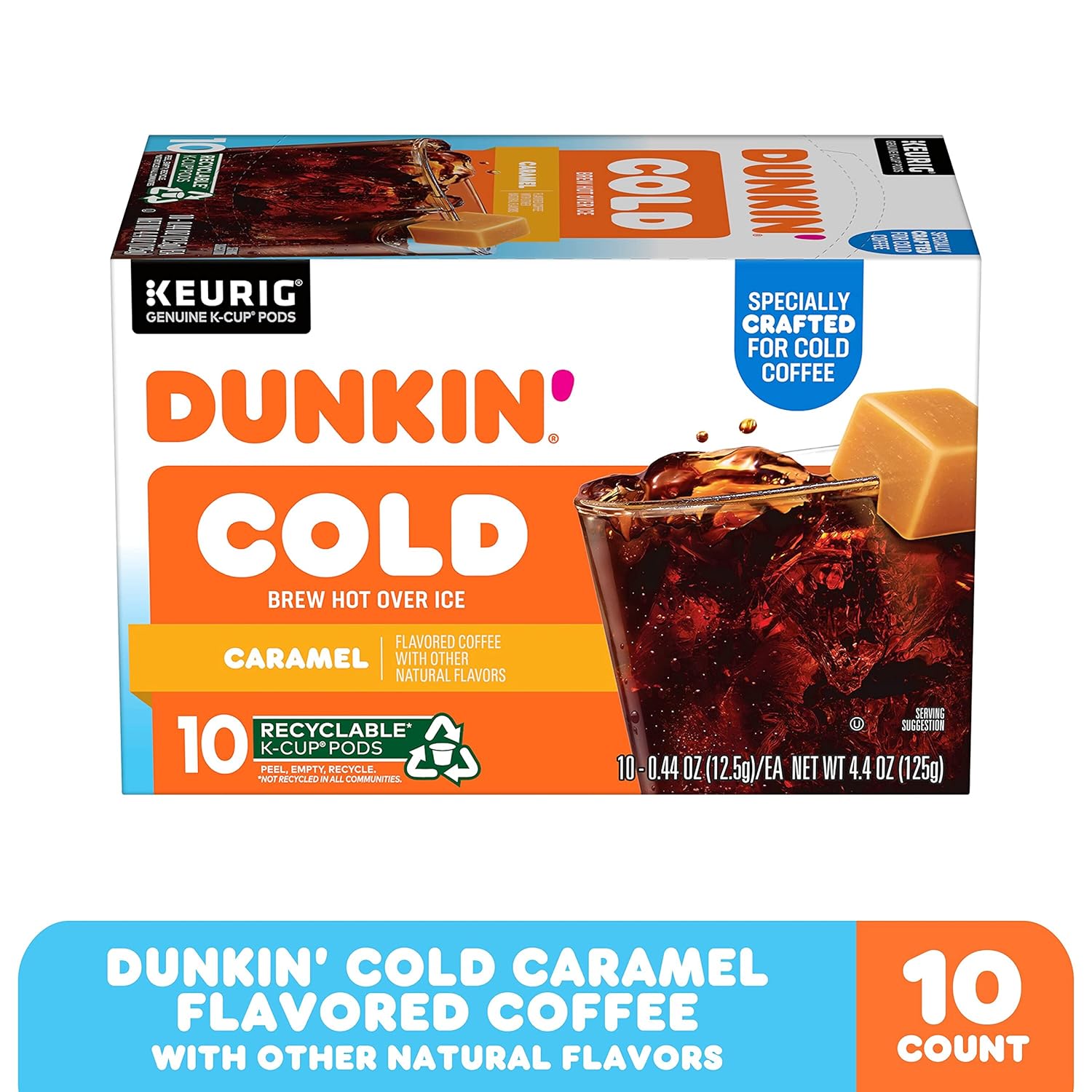 Dunkin' Original Blend Medium Roast Coffee, 60 Keurig K-Cup Pods