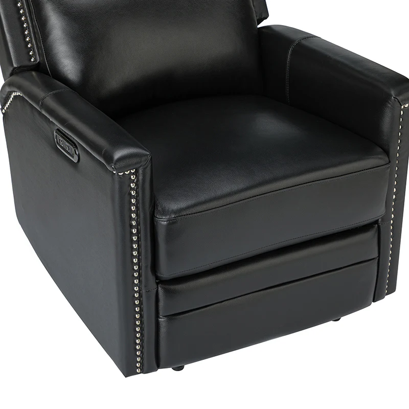 Ottfried Genuine Leather Power Recliner