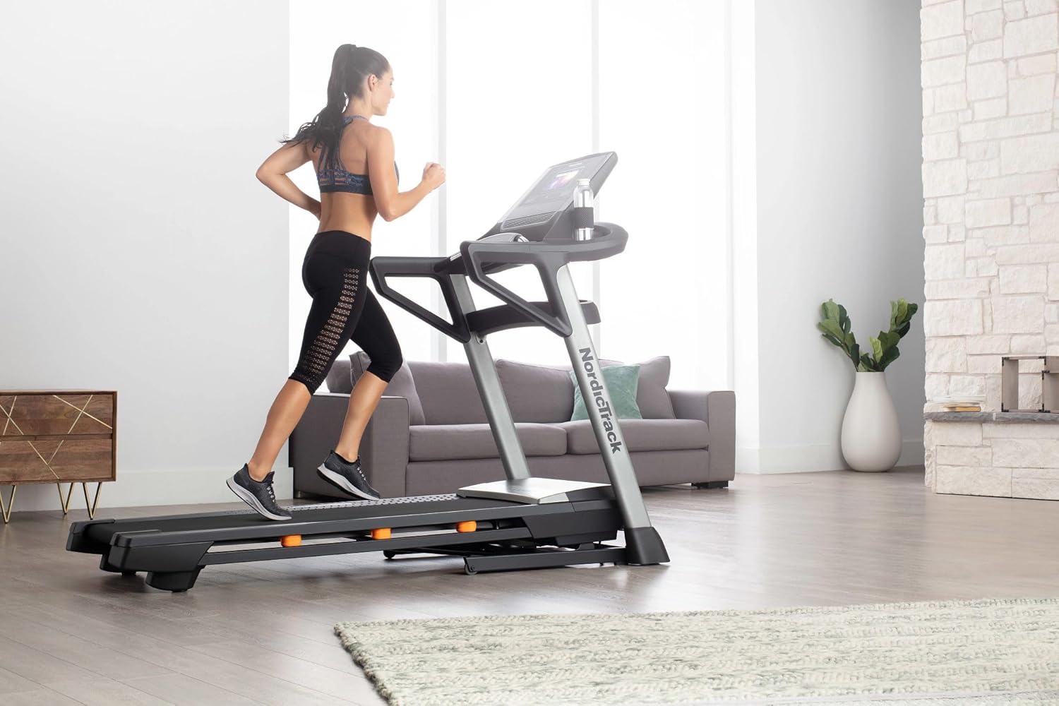 NordicTrack T Series: Perfect Treadmills for Home Use, Walking or Running Treadmill with Incline, Bluetooth Enabled, 300 lbs User Capacity