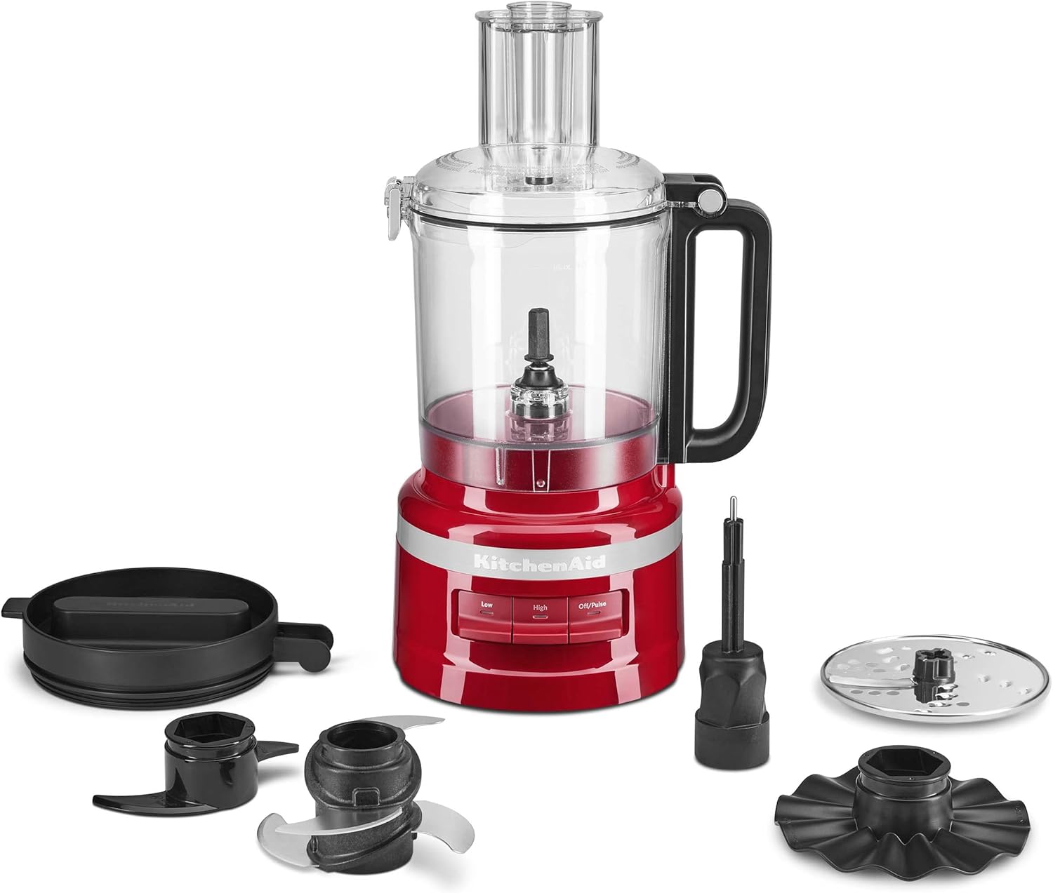 KitchenAid KFP0718CU Food Processor, 7 Cup, Contour Silver