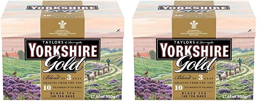 Taylors of Harrogate Yorkshire Gold, 160 Count (Pack of 1)