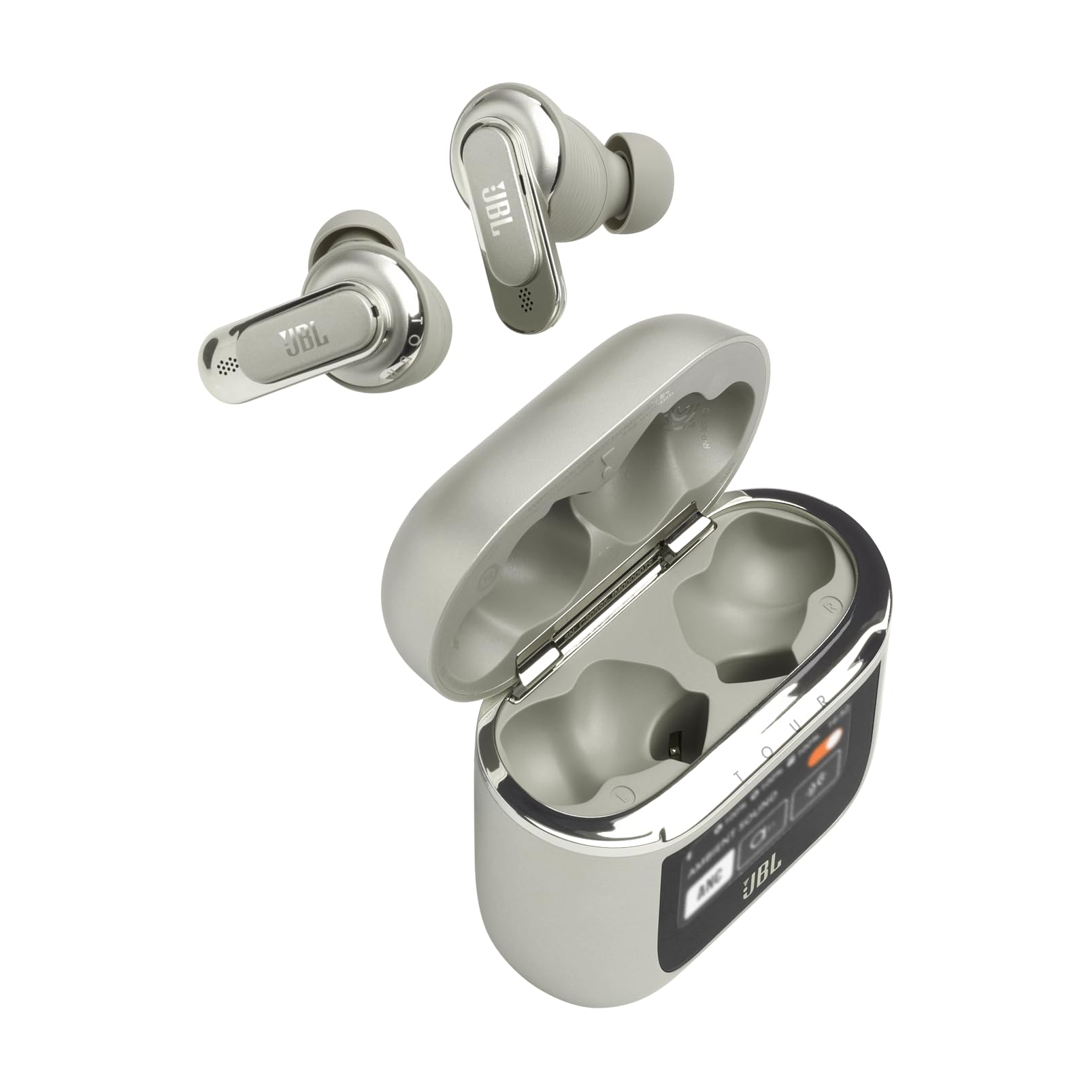 JBL Tour Pro 2 - True Wireless Noise Cancelling Earbuds, Small