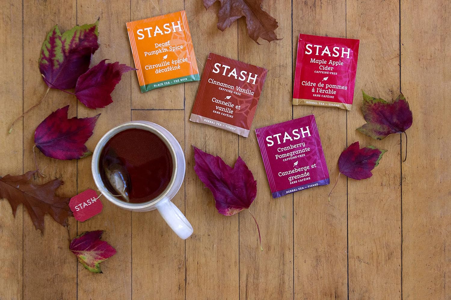 Stash Tea Double Bergamot Earl Grey Black Tea, Box of 100 Tea Bags