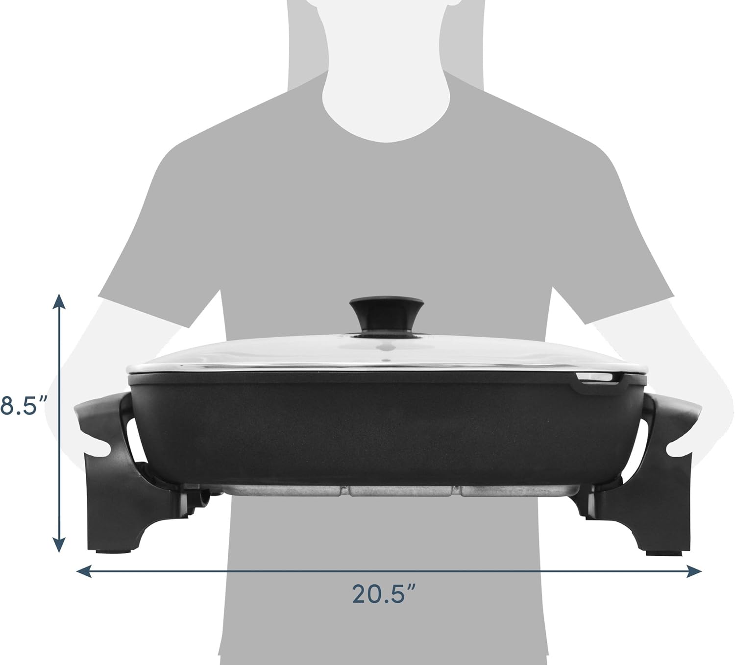 Elite Gourmet EG-6203# Extra Deep 16