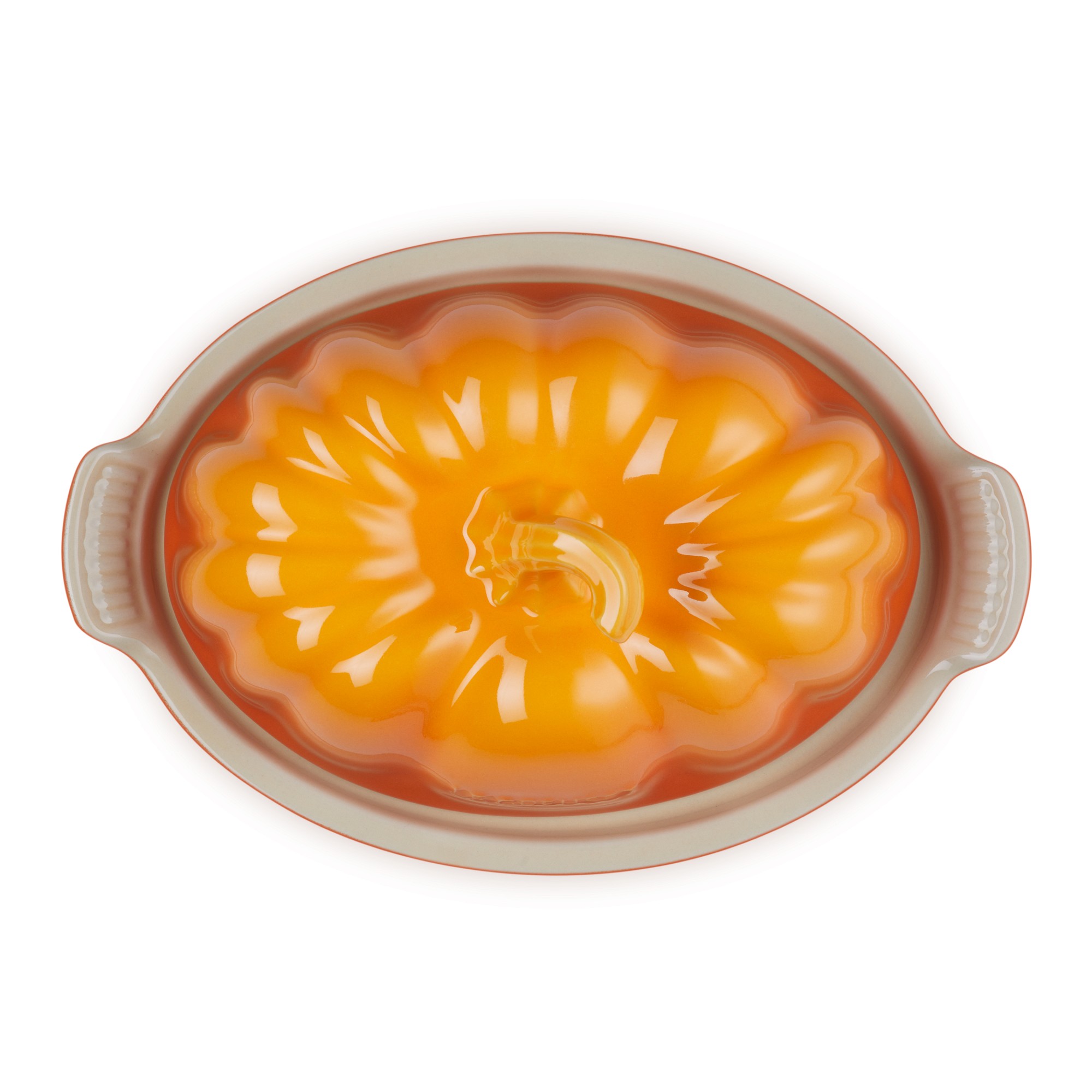 Le Creuset Stoneware Pumpkin Butter Dish
