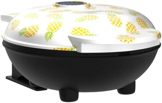 DASH Mini Waffle Maker - 4” Waffle Mold, Nonstick Waffle Iron with Quick Heat-Up, PTFE Nonstick Surface - Perfect Mini Waffle Maker for Kids and Families, Just Add Batter (Aqua)