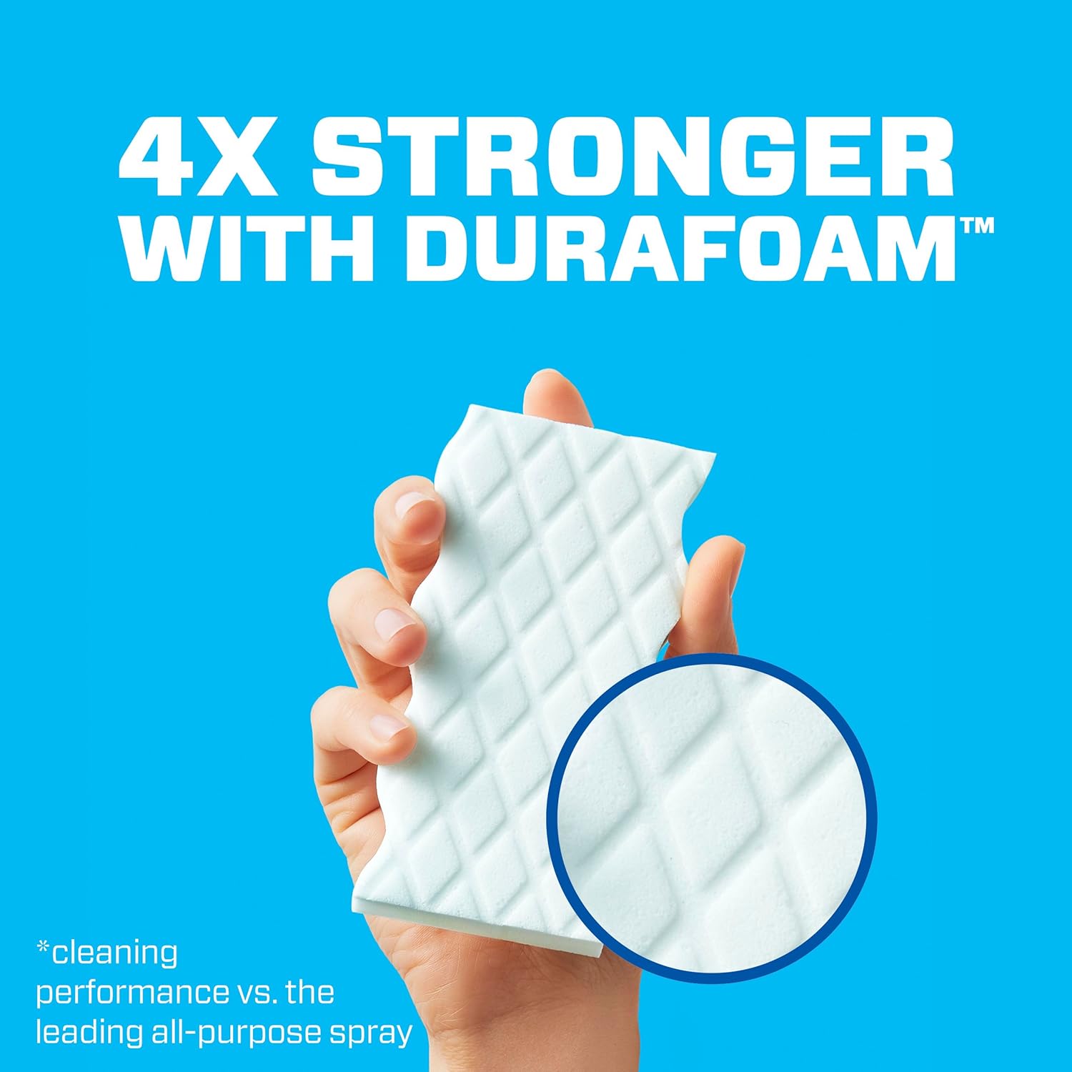 Mr. Clean Magic Eraser Extra Durable, Cleaning Pads with Durafoam, 4 count
