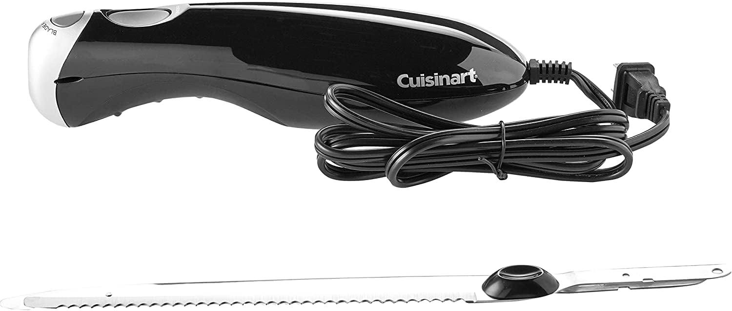 Cuisinart Electric Knife with Cutting Board, Stainless Steel/Black, CEK-41