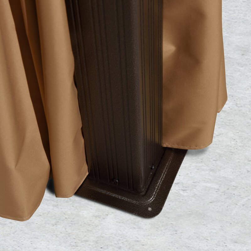 16 Ft. W x 12 FT. D Aluminum Patio Gazebo