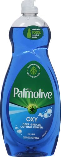 Palmolive Ultra Strength Liquid Dish Soap, Original Green, 20 Fluid Ounce(Packaging May Vary)
