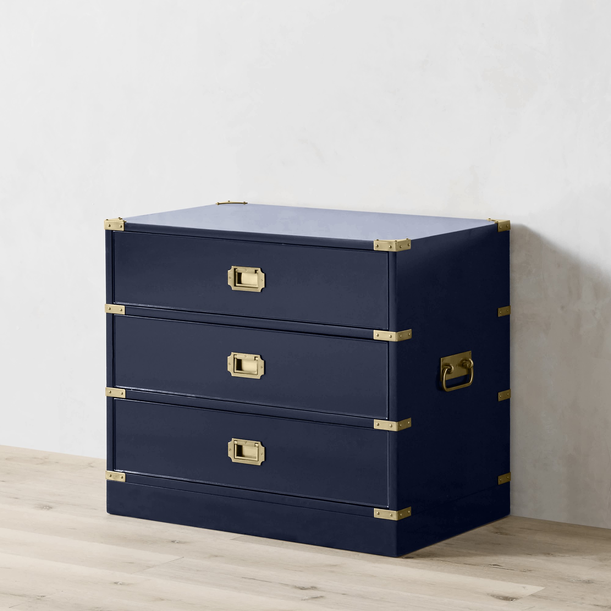 Campaign 3-Drawer Nightstand (30