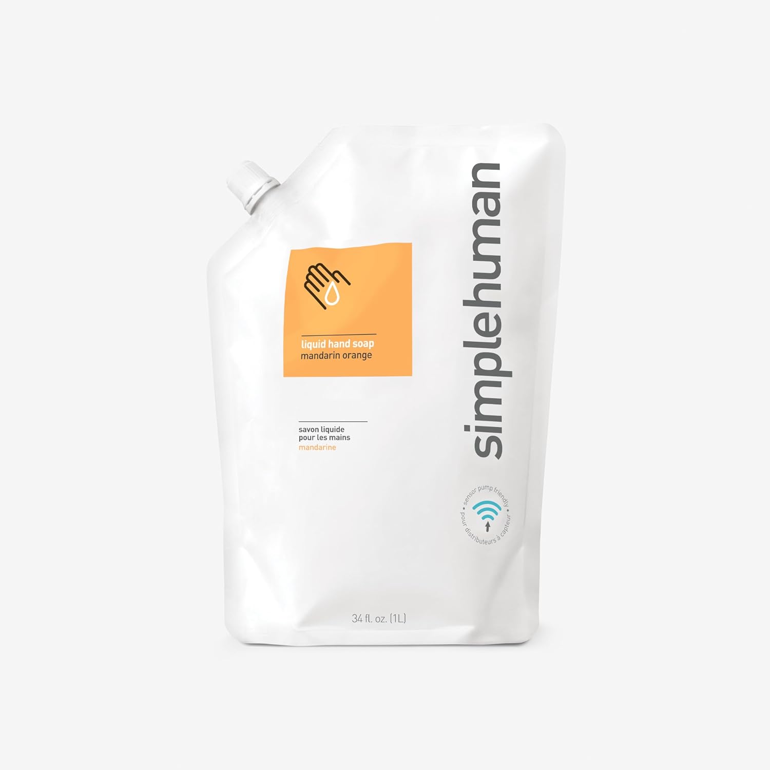 simplehuman Lavender Moisturizing Liquid Hand Soap Refill Pouch, 34 Fl. Oz.