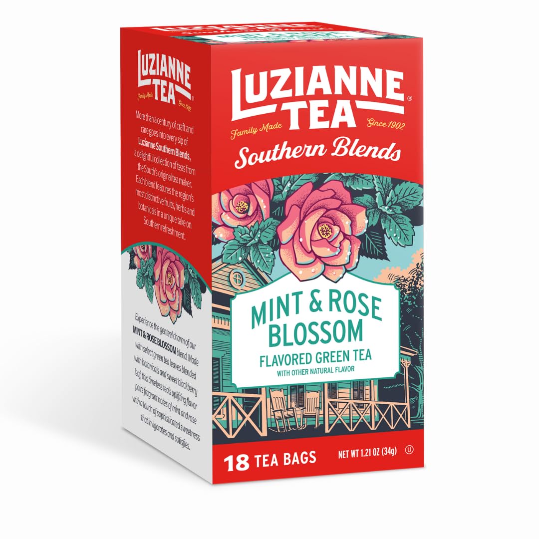 Luzianne Unsweetened Iced Tea Bags, Gallon Size, 24ct Box (Pack of 1)