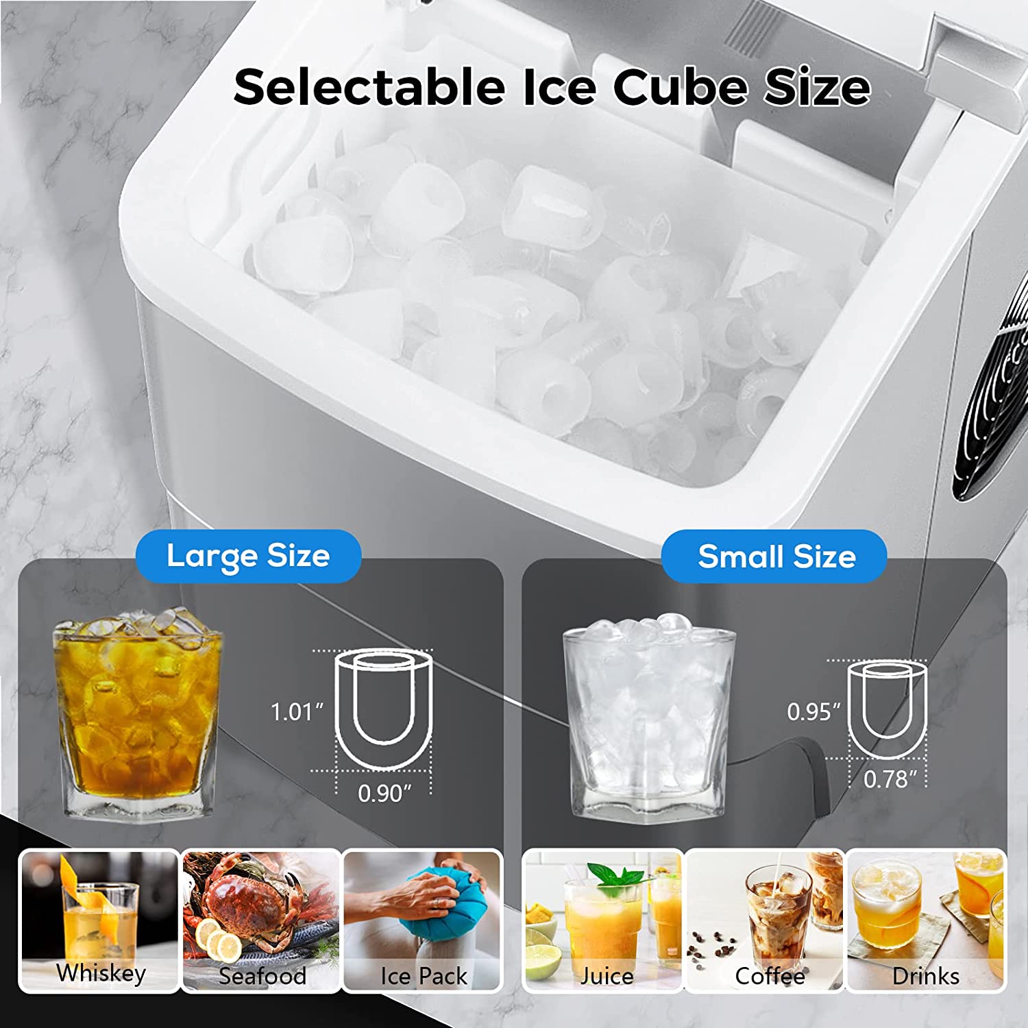 Portable Ice Makers Countertop