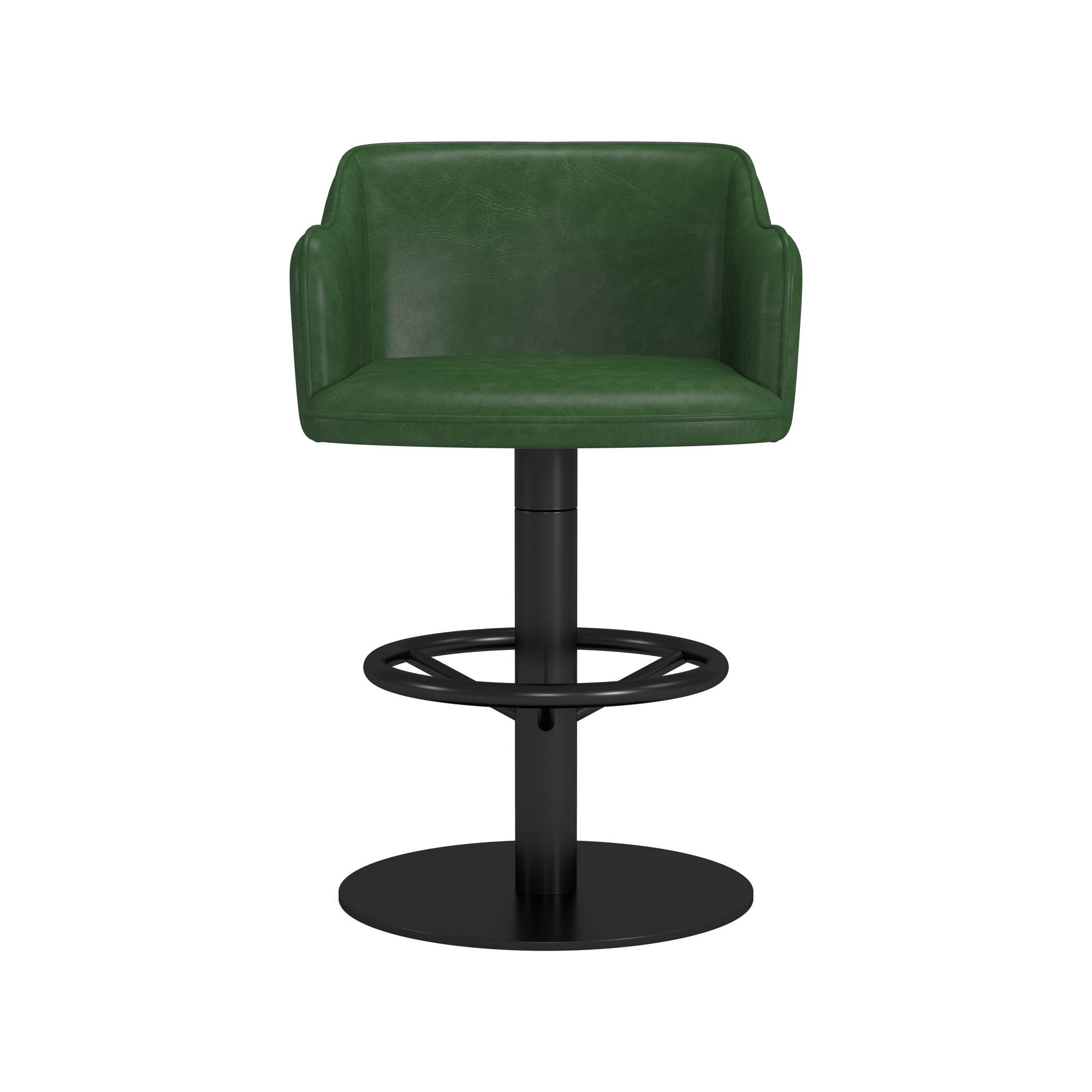 Harding Upholstered Pedestal Counter  & Bar Stool
