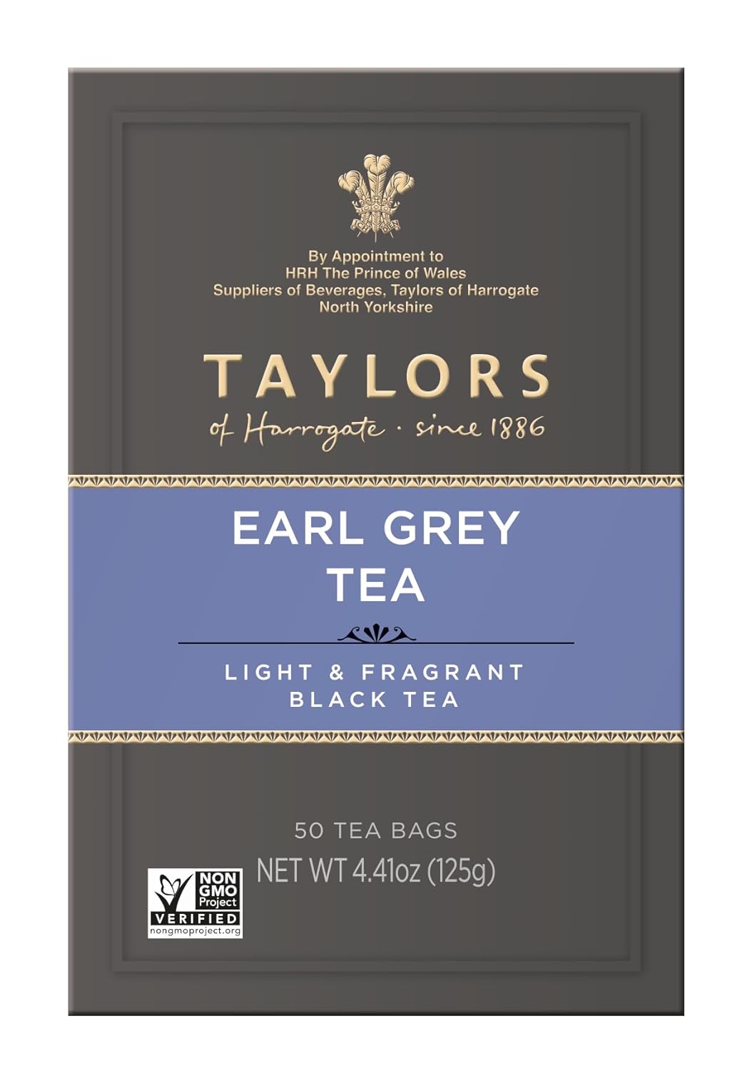 Taylors of Harrogate Organic Peppermint Herbal Tea, 50 Count