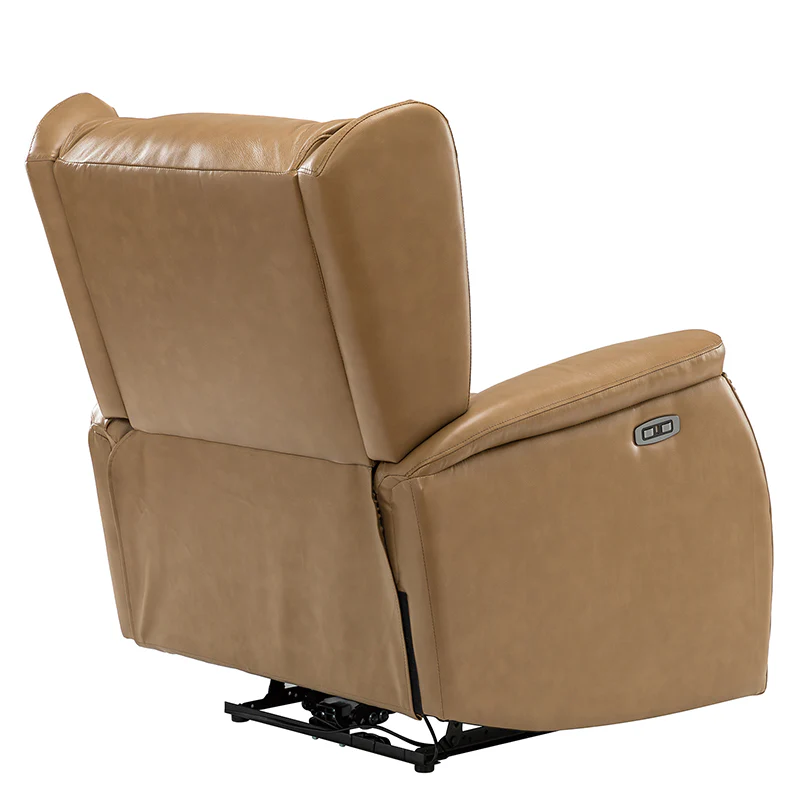 Flora Genuine Leather Power Recliner