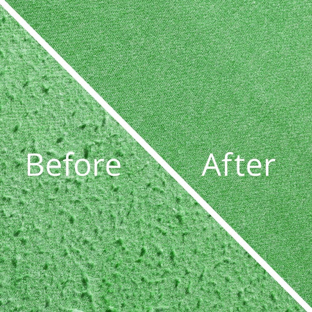 GLEENER Battery-Free Fabric Shaver & Lint Brush | Ultimate Fuzz Remover | Adjustable Depiller Lint Remover for Clothing & Furniture (Slate Blue)