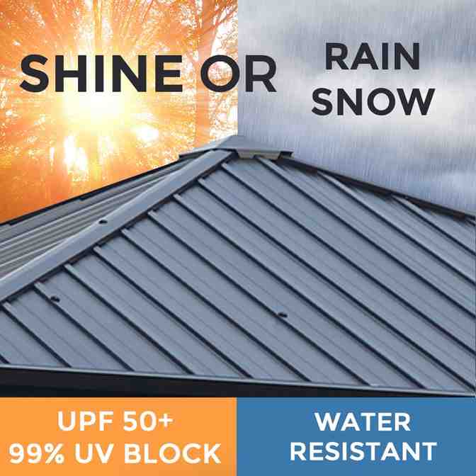 Acuff 10 Ft. W x 10 Ft. D Steel Patio Gazebo