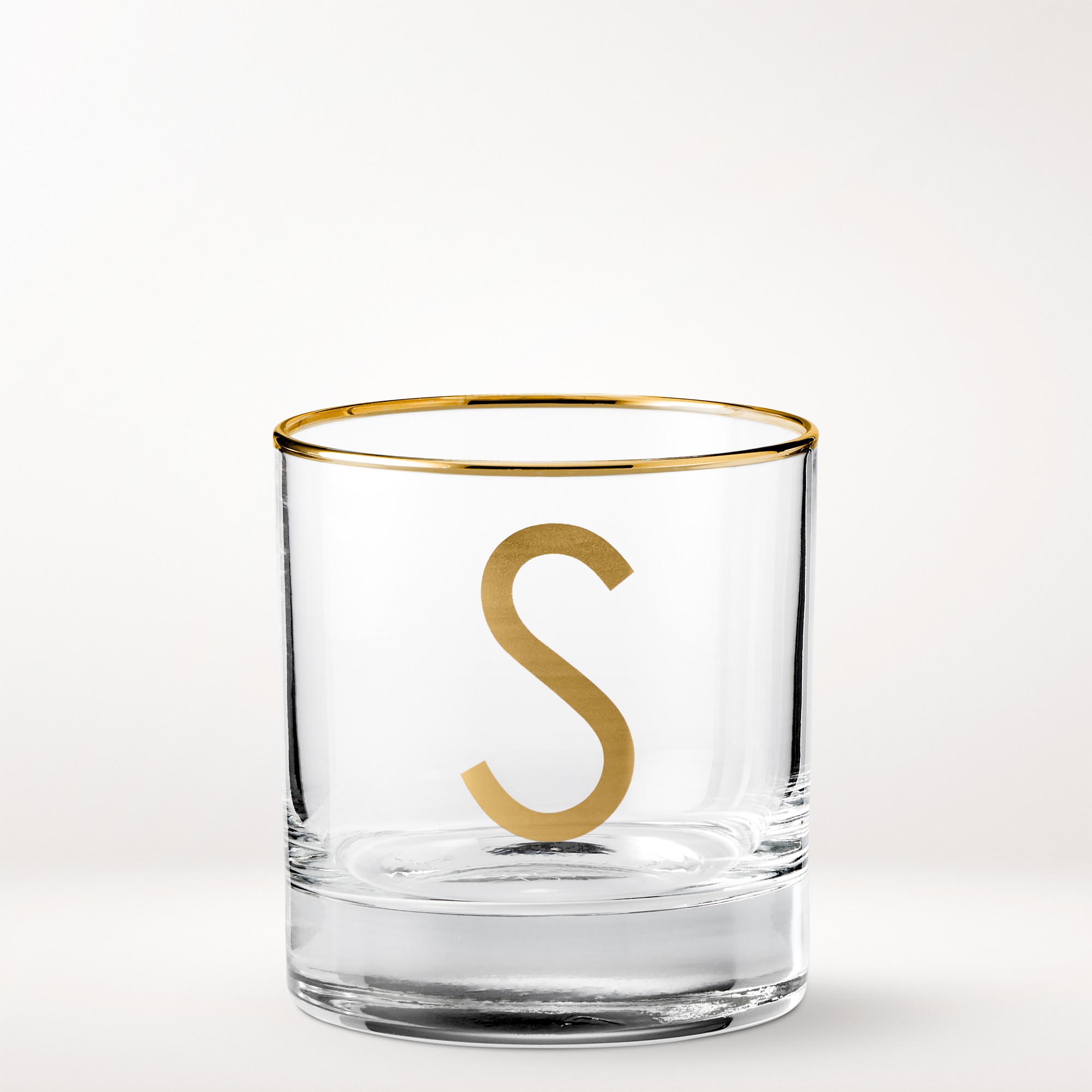Monogram Double Old-Fashioned Glass