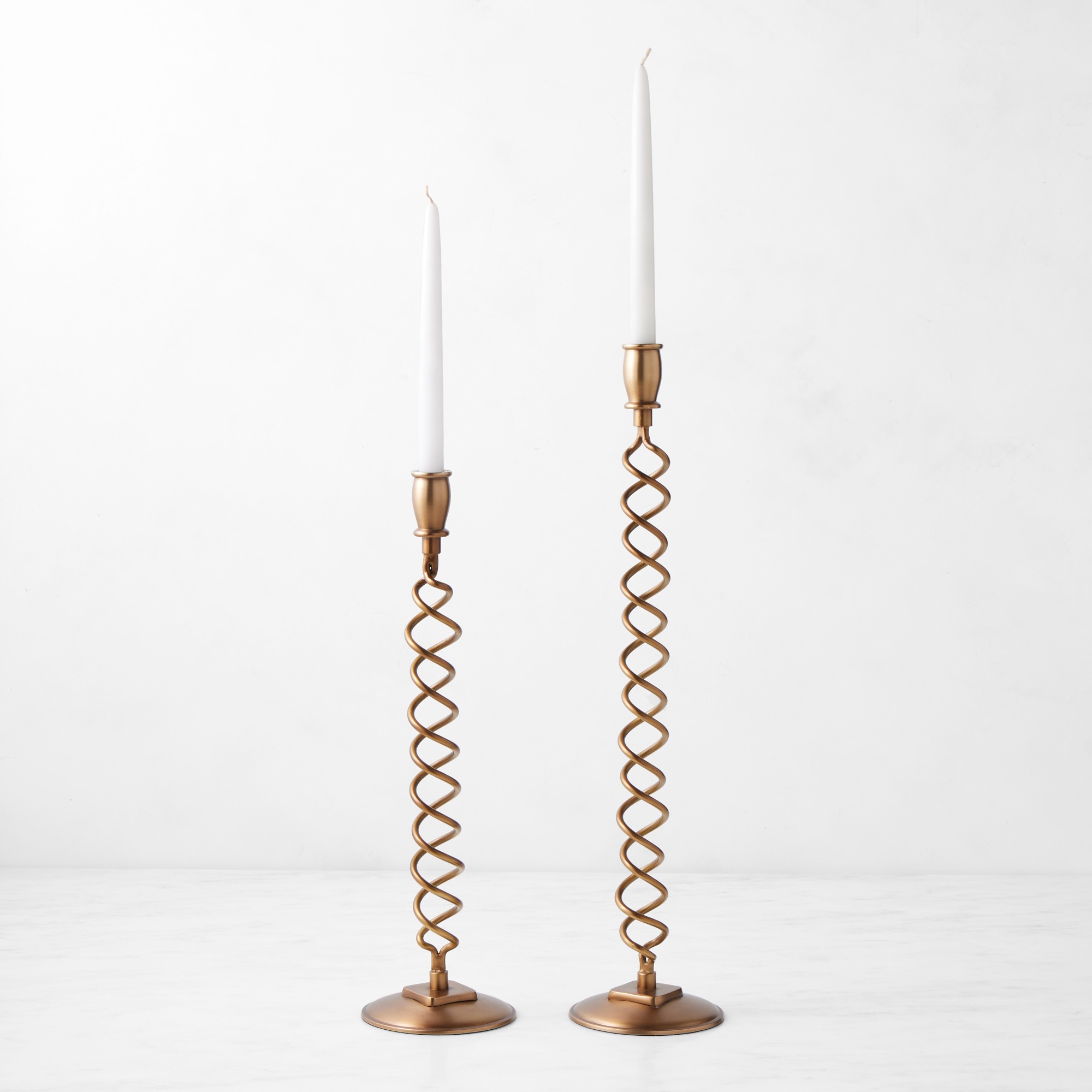 Oversized Twisted Candle Holder