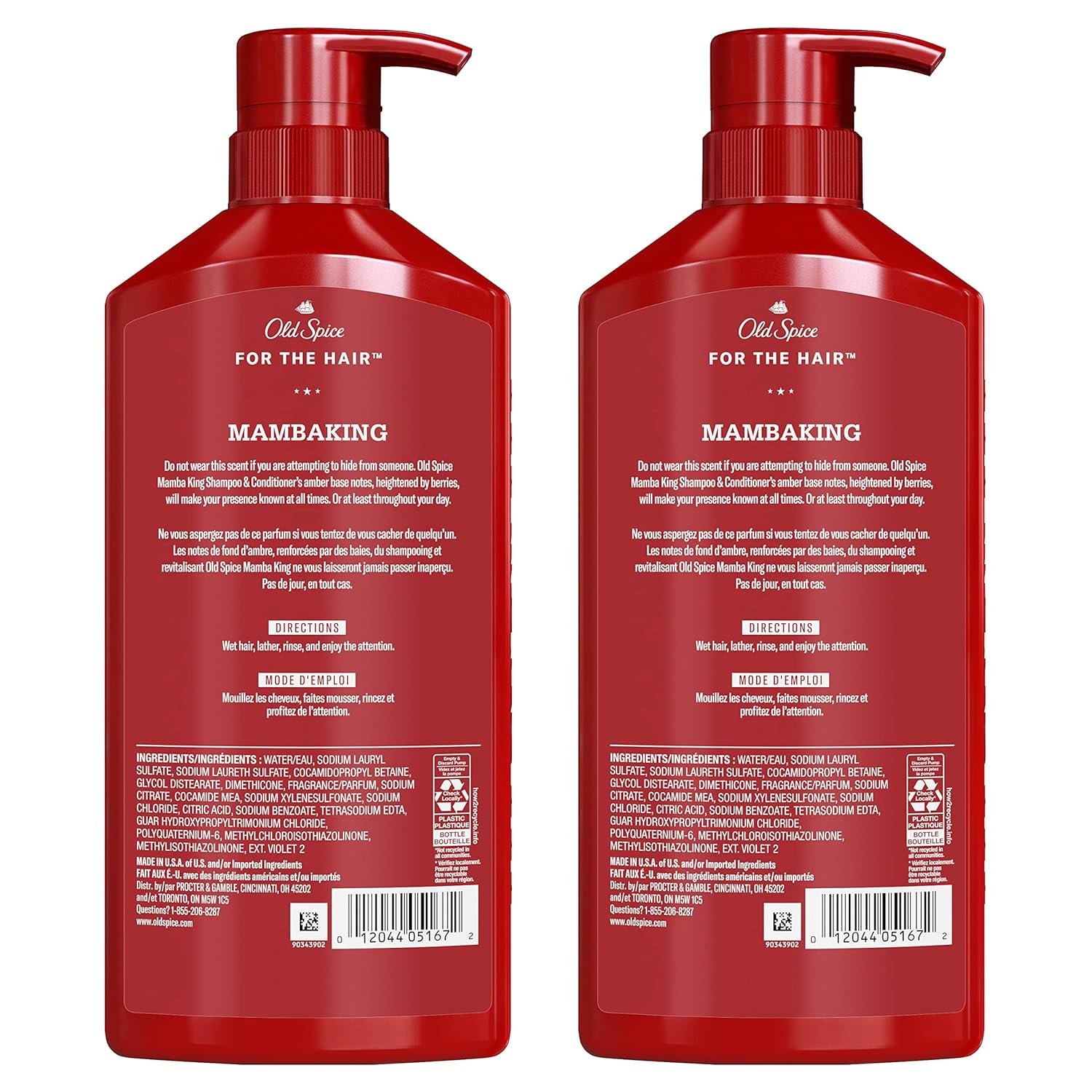Old Spice Swagger 2-in-1 Shampoo and Conditioner Set for Men, Cedarwood Lime Scent, Get Up To 80% Fuller-Looking Hair, Barbershop Quality, 29.2 Fl Oz Each, 2 Pack
