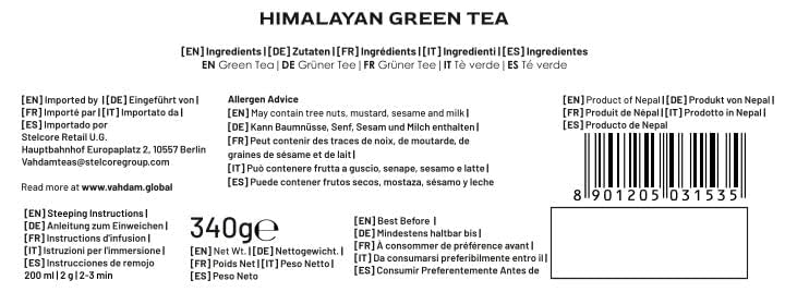 VAHDAM, Organic Turmeric Ginger Herbal Tea Bags (100 Pyramid Tea Bags) Caffeine Free, Non GMO, Gluten Free | 100% Pure Herbal Blend - Savory & Spicy | Plant-Based Tea Bags | Resealable Ziplock Pouch