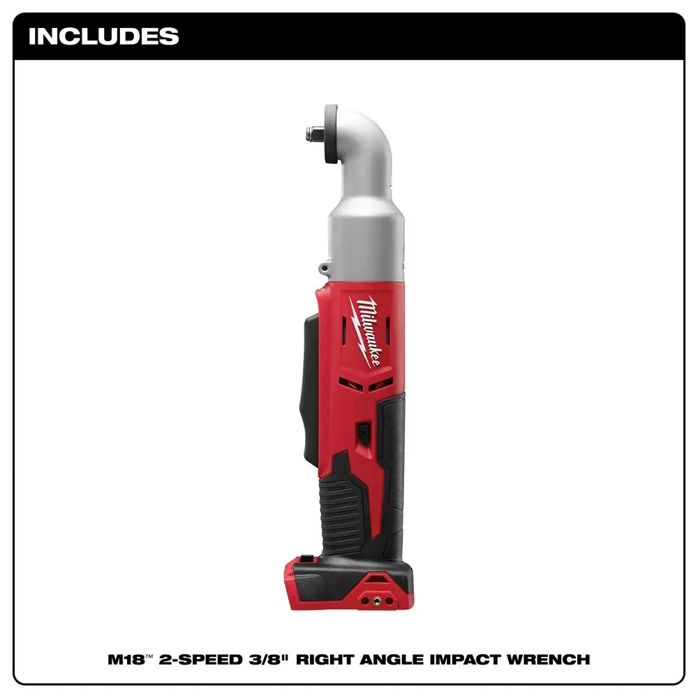 Milwaukee Pre-Sale 2668-20 M18 18V 3/8-Inch Right Angle Impact Wrench - Bare Tool