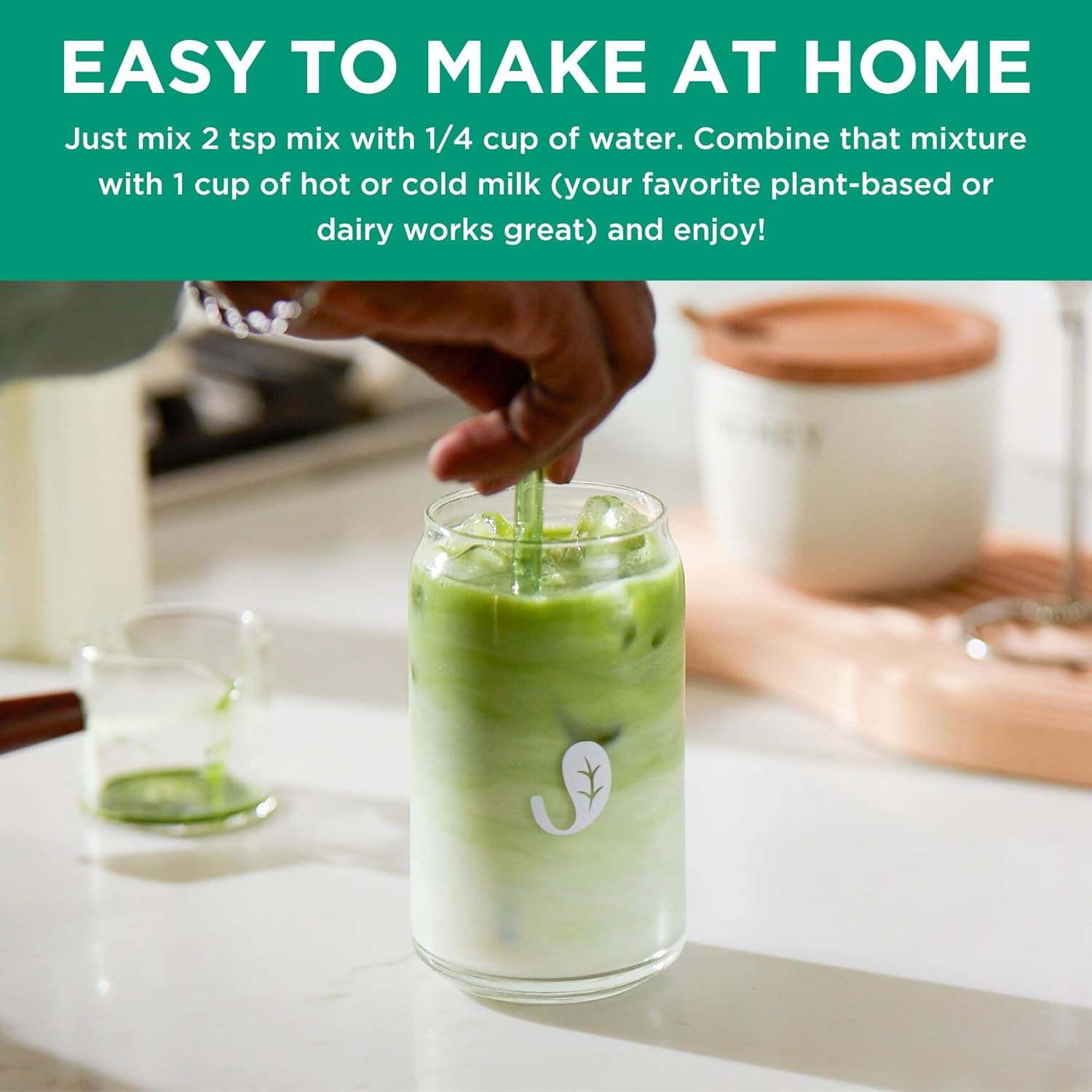 Jade Leaf Matcha Organic Café Style Sweetened Matcha Latte Premium Barista Crafted Mix - Original - Authentically Japanese (5.3 Ounce Pouch)