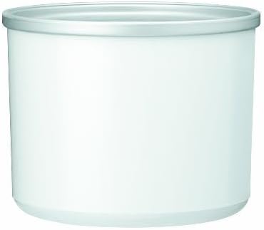 Cuisinart Ice Cream Maker Machine, 1.5 Quart Sorbet, Frozen Yogurt Maker, Double Insulated, White, ICE-21P1