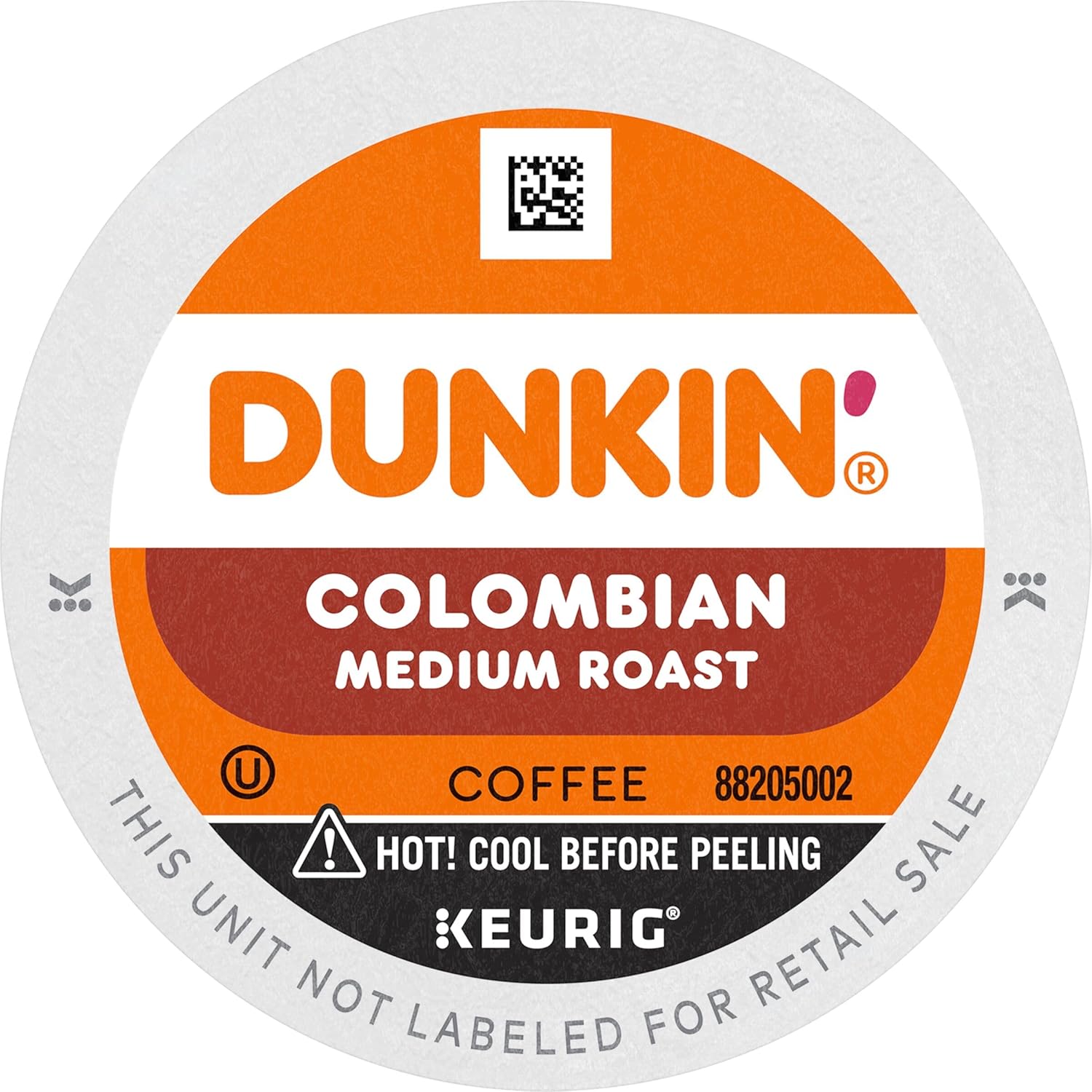 Dunkin' Original Blend Medium Roast Coffee, 60 Keurig K-Cup Pods