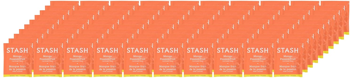 Stash Tea Double Bergamot Earl Grey Black Tea, Box of 100 Tea Bags