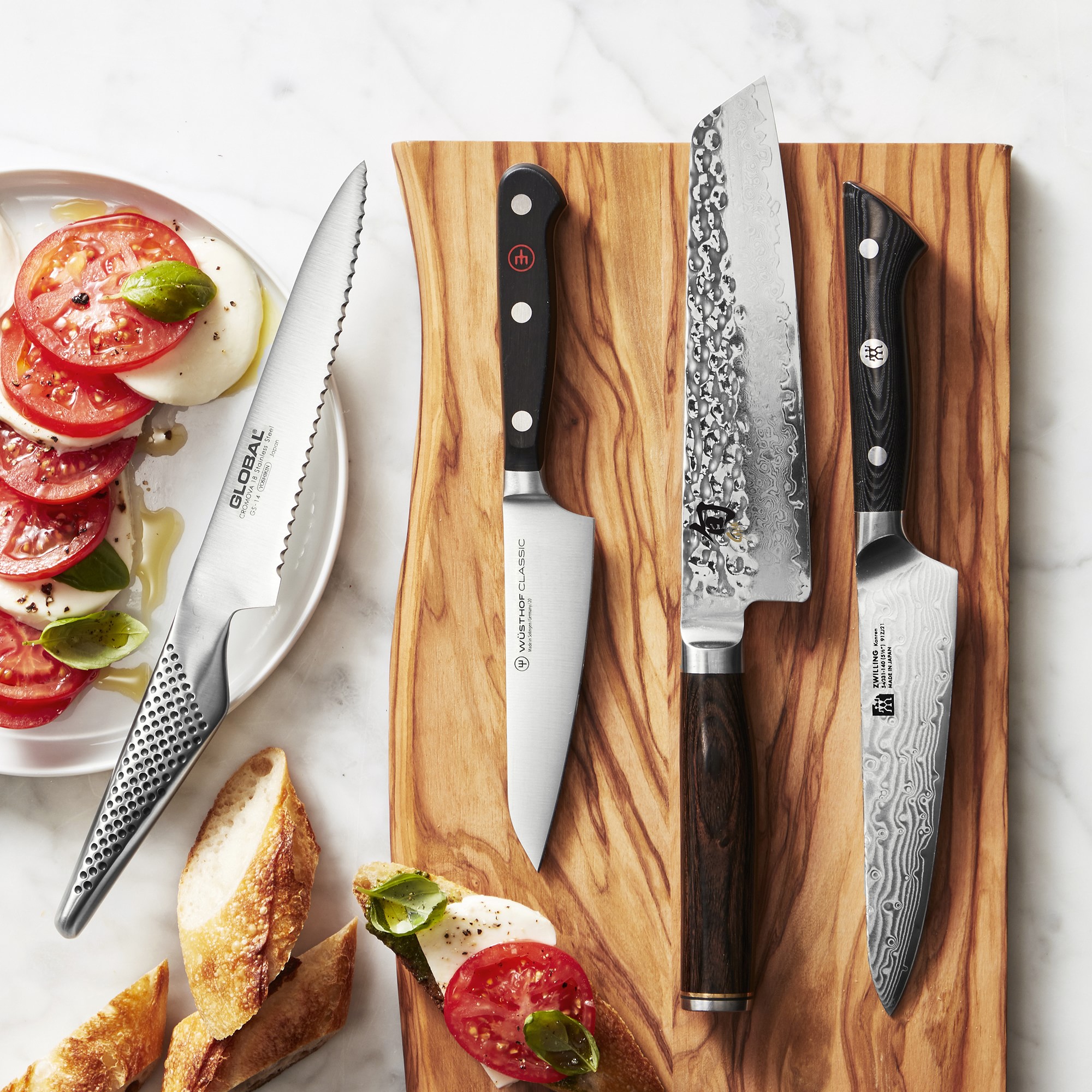 Wüsthof Classic Asian Utility Knife, 4 1/2