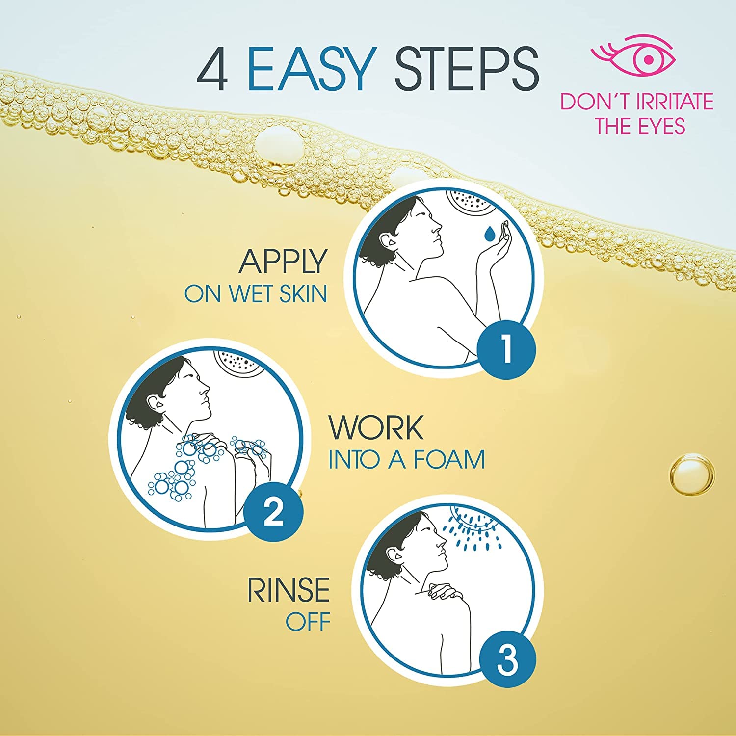 Bioderma Atoderm Shower Oil, Cleansing Oil For Face & Body, Nourishing Cleansing Oil