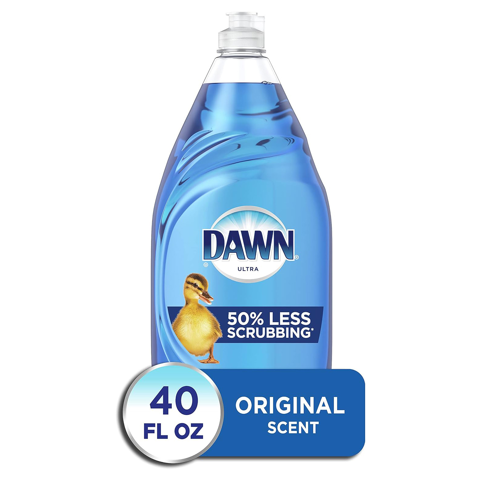 Dawn Dishwashing Liquid Dish Soap, Original Scent, 38 fl oz
