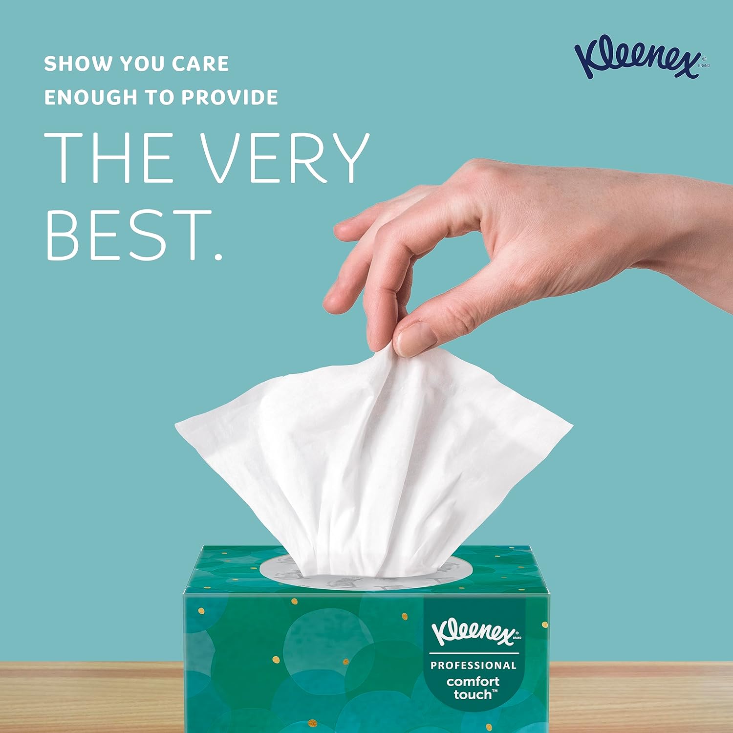 Kleenex® Professional Facial Tissues, Bulk (21271), 2-Ply, White, Upright Facial Tissue Cube Boxes for Business (90 Tissues/Box, 6 Bundles of 6 Boxes/Case, 36 Boxes/Case, 3,240 Tissues/Case)