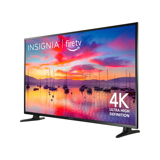 【2024 Limited Time Deal + Free Shipping】Insignia™- 43″ Class F30 Series LED 4K UHD Smart Fire TV with Alexa Voice Remote (NS-43F301NA25)