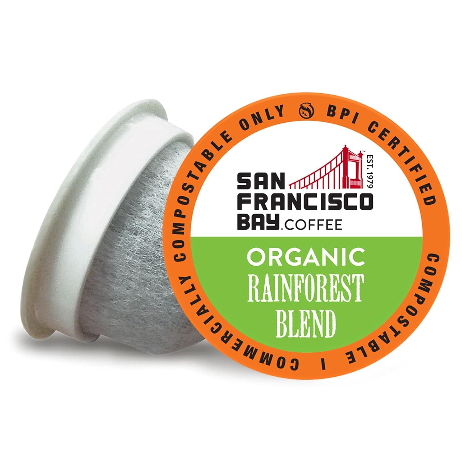 San Francisco Bay Compostable Coffee Pods - French Roast (80 Ct) K Cup Compatible including Keurig 2.0, Dark Roast