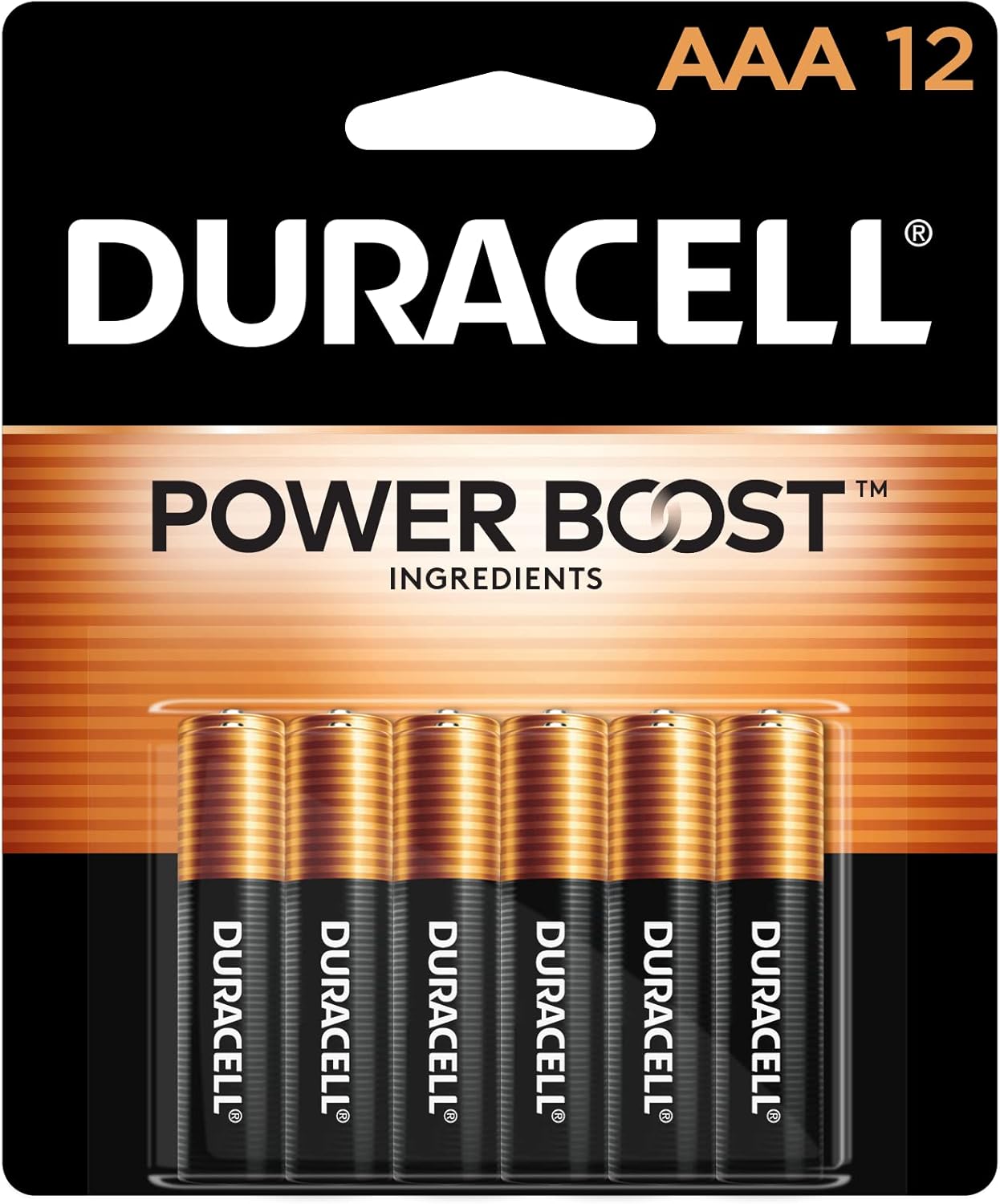 Duracell Coppertop AAA Batteries with Power Boost Ingredients, 24 Count Pack Triple A Battery with Long-Lasting Power, Alkaline AAA Battery for Household and Office Devices