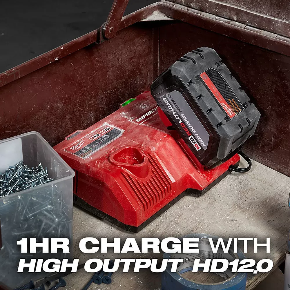 Milwaukee 48-59-1811 M12/M18 Durable Dual Battery Super Charger