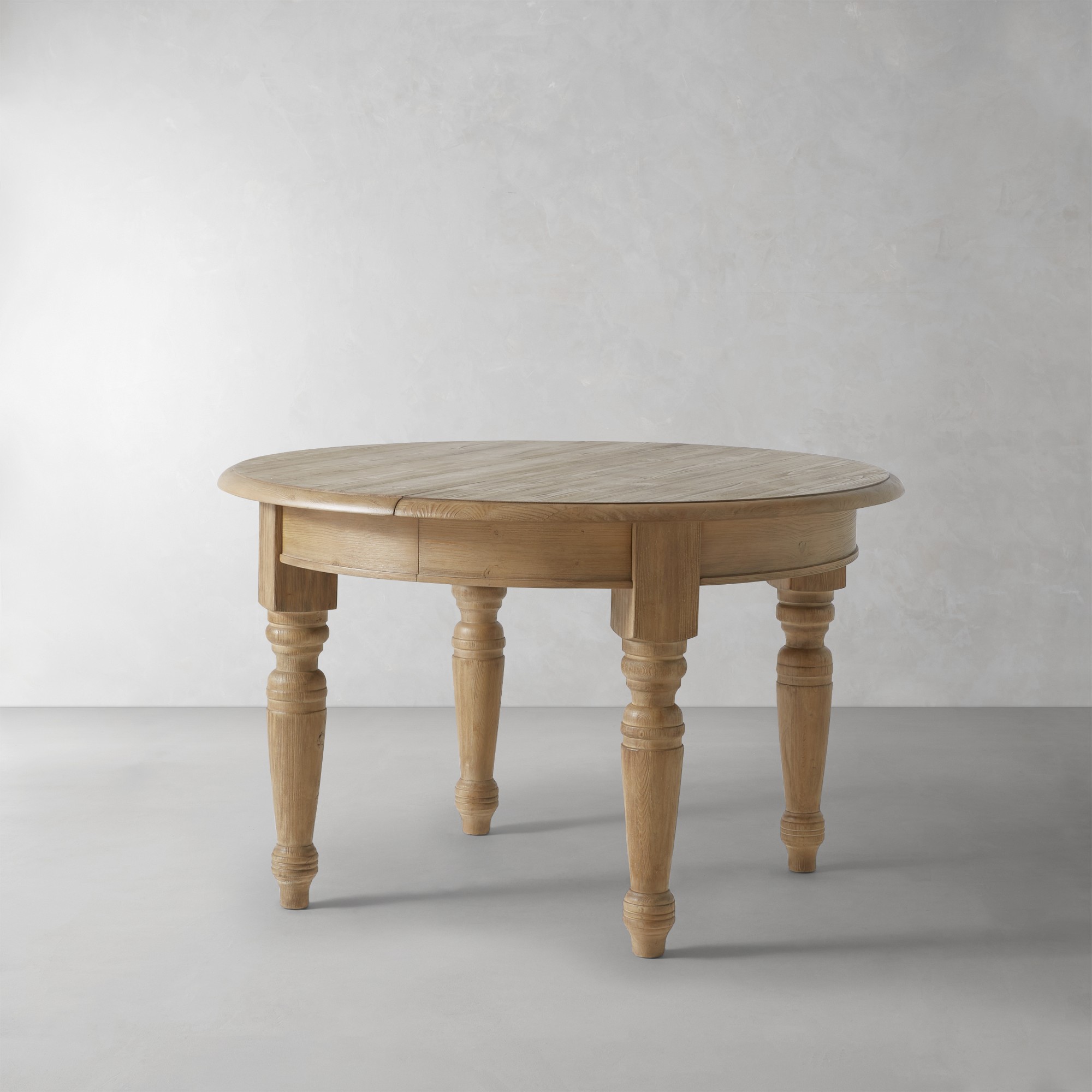 Harvest Extendable Round Dining Table (48