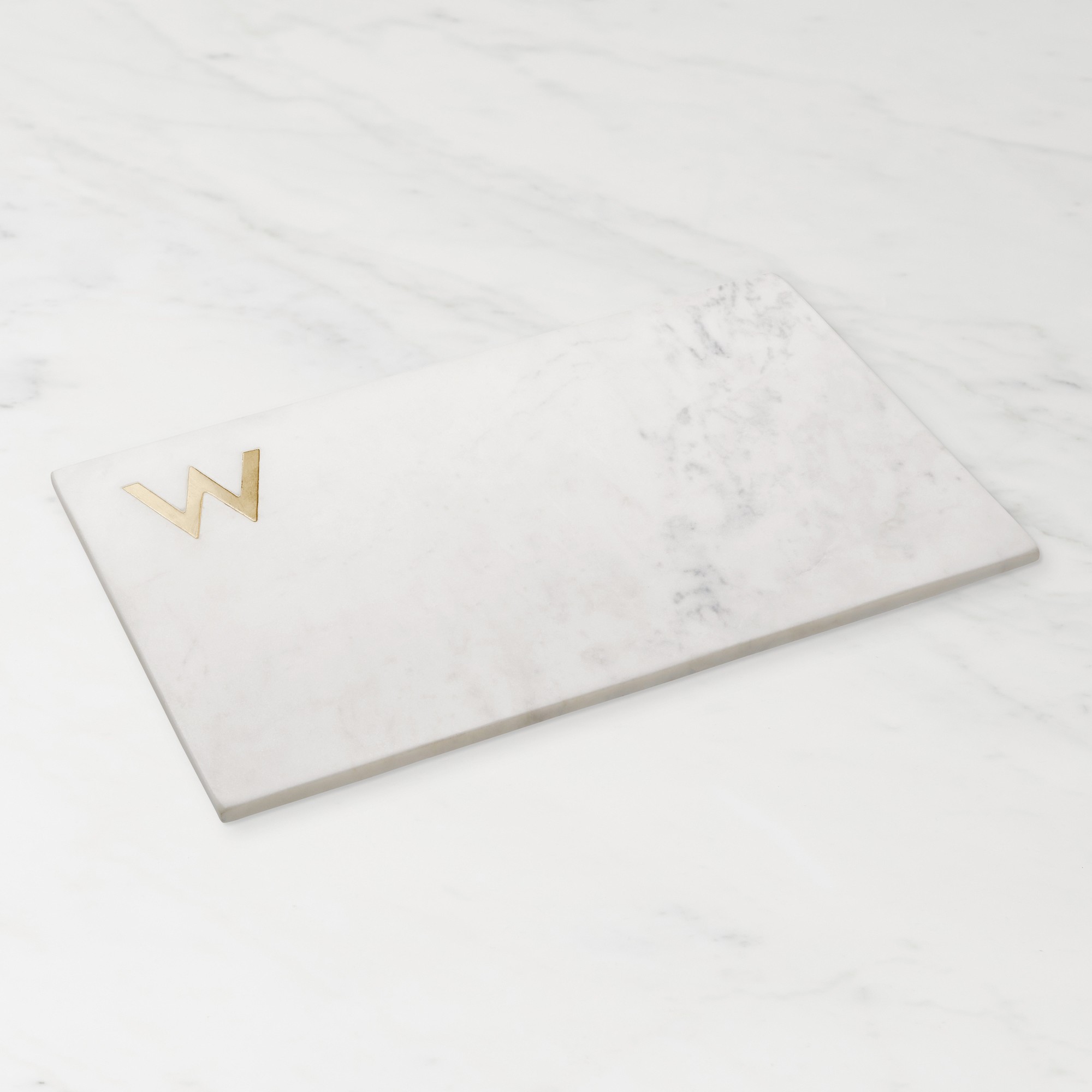 Marble & Brass Monogram Board
