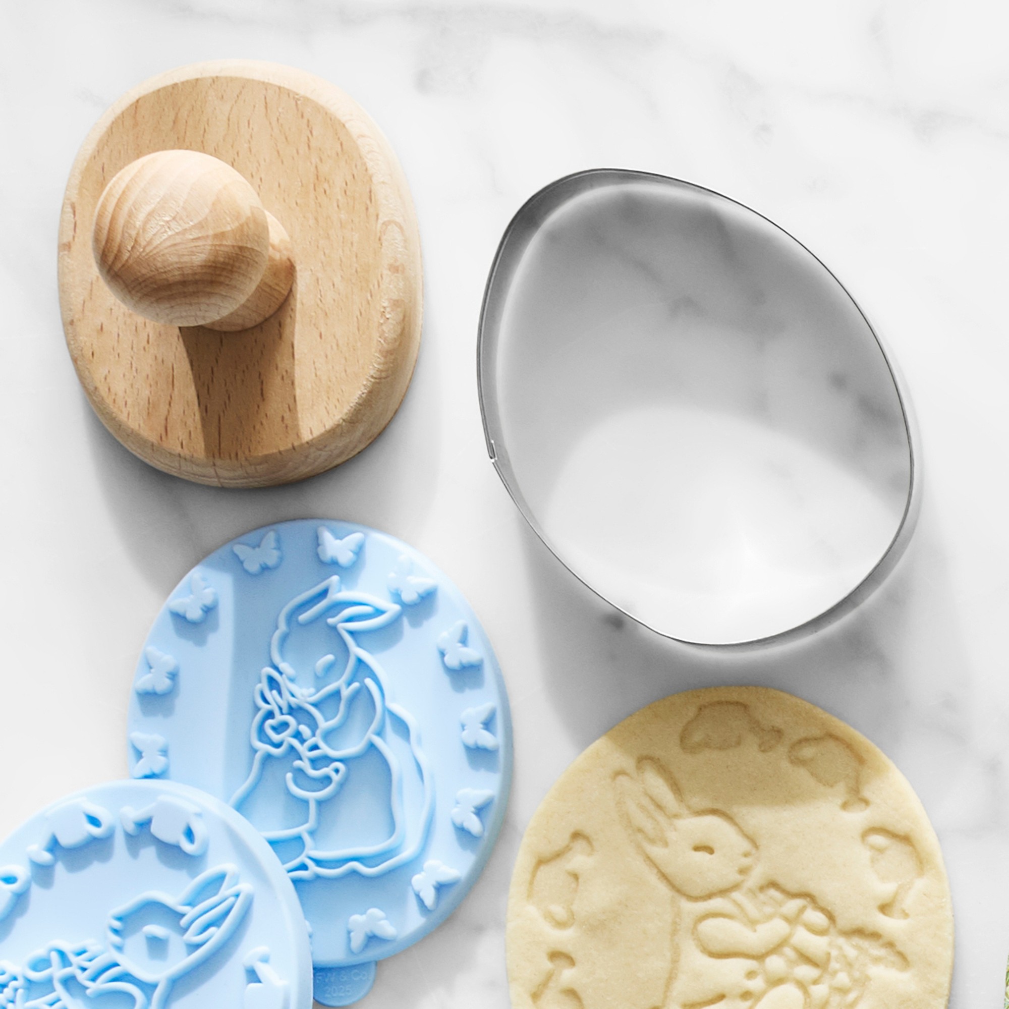 Peter Rabbit™ Silicone Cookie Stamps, Set of 4