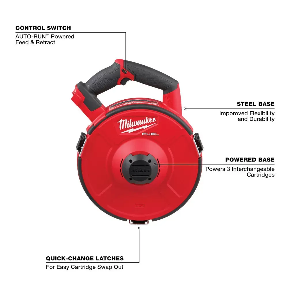 Milwaukee 2873-20S240 M18 FUEL 18V Angler Pulling Fish Tape w/ 240' x 1/8