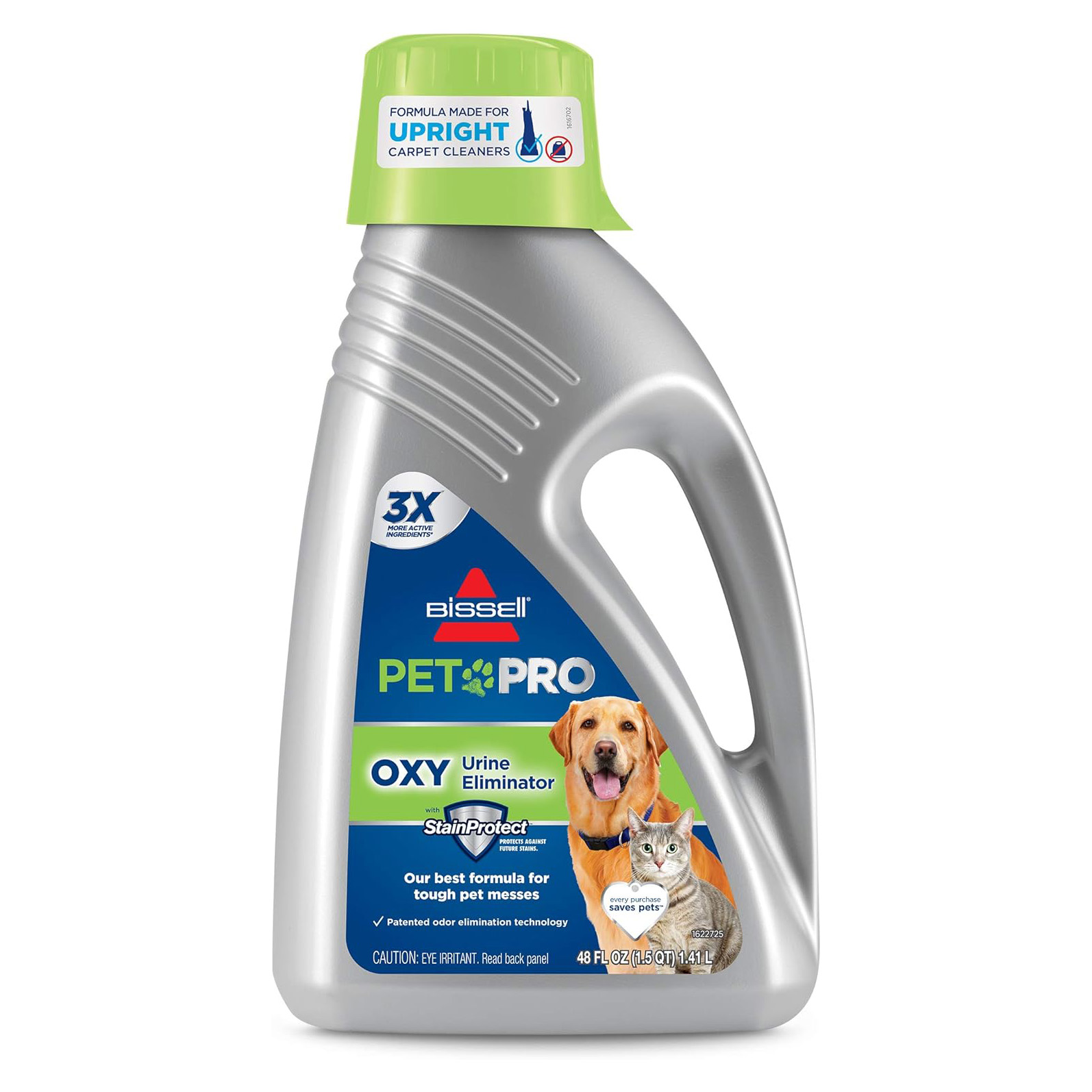Bissell Professional Pet Urine Elimator with Oxy and Febreze Carpet Cleaner Shampoo 48 Ounce