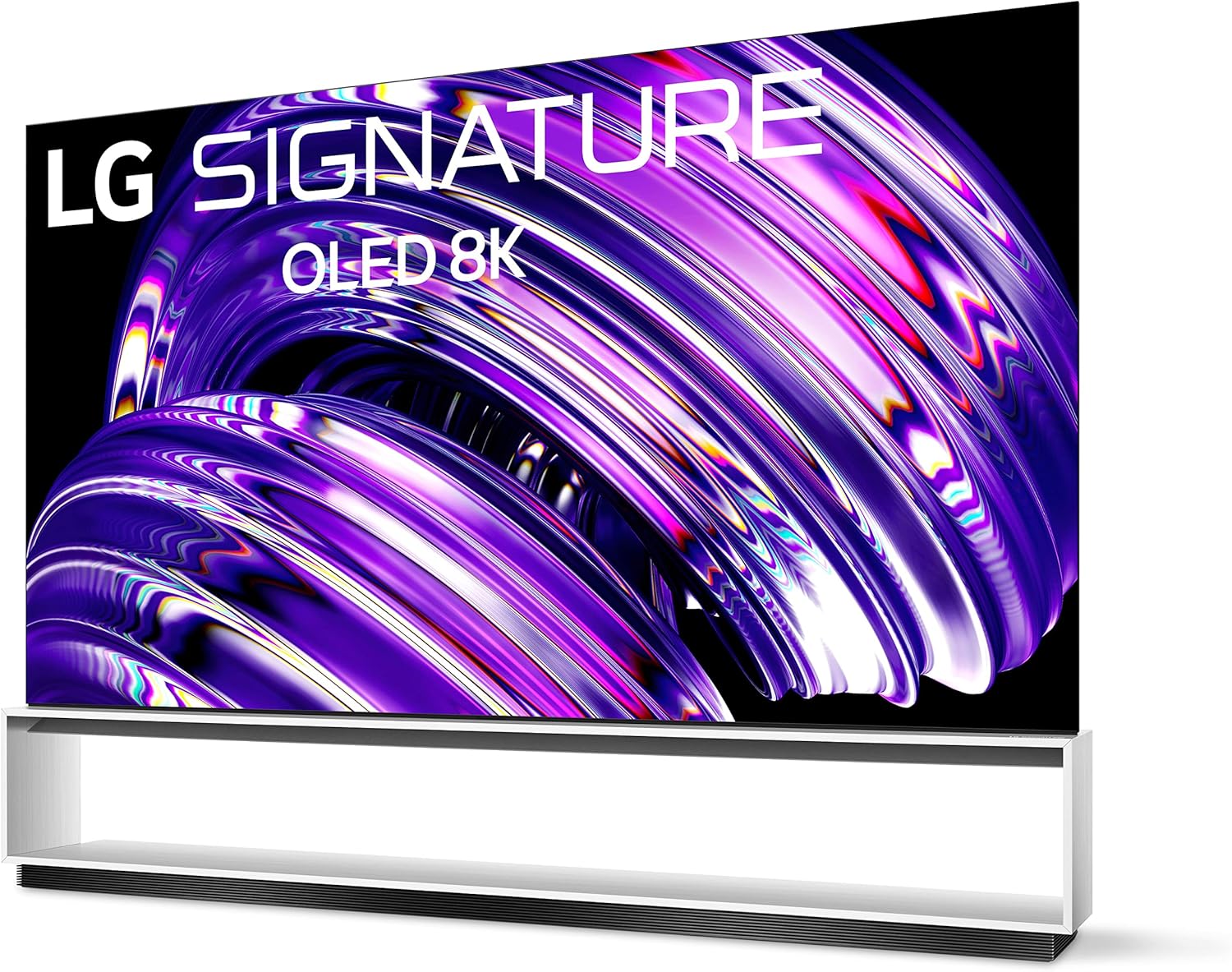 LG Signature 88-Inch Class OLED Z2 Series Alexa Built-in 8K Smart TV, 120Hz Refresh Rate, AI-Powered , Dolby Vision IQ and Dolby Atmos, WiSA Ready, Cloud Gaming (OLED88Z2PUA, 2022)