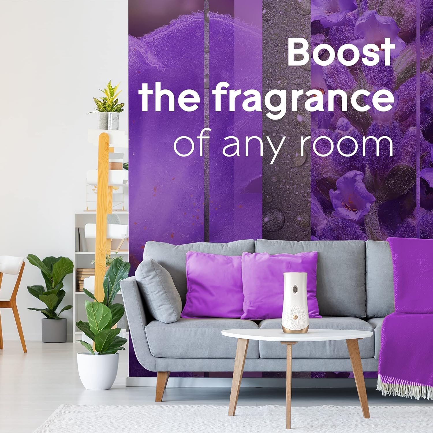 Glade Automatic Spray Air Freshener Refill, Scented Air Freshener for Home and Bathroom, Clean Linen, 6.2 Oz, 3 Count