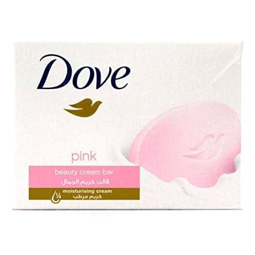 Dove Beauty Bar Gentle Skin Cleanser Pink 6 Bars Moisturizing for Gentle Soft Skin Care More Moisturizing Than Bar Soap 3.75 oz
